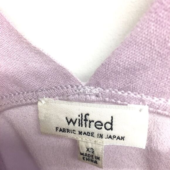 ARITZIA Wilfred Faux Wrap Sleeveless Blouse Lilac Purple XS - Picture 8 of 10